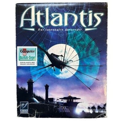 Atlantis - Das sagenhafte Abenteuer, PC, Big Box, Komplett, 1997