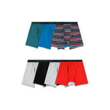Fruit of the Loom Men's Cotton Stretch Boxer Briefs 7 Pack Sizes XL