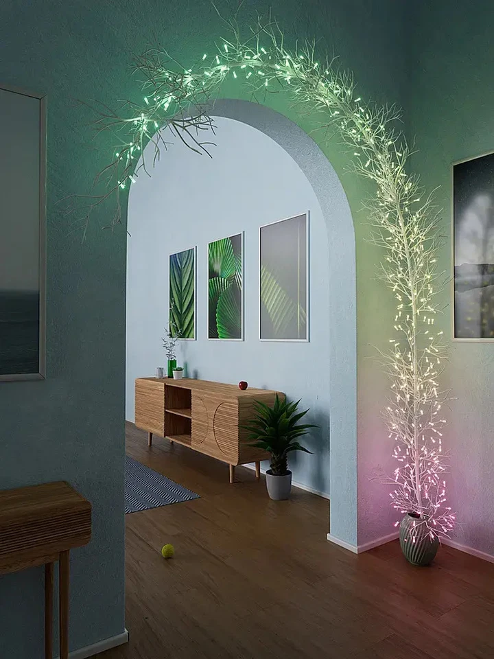 Twinkly Smart Lights Candies 100L 8MM Candle shape RGB transp USB C - Ecomm - Image 3 of 3