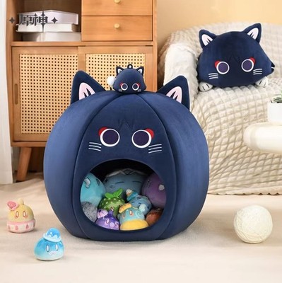 Genshin Impact Official Wanderer Fairy Tale Cat Pet House Folded Storage Dog Bed