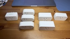 Lot of 7 Smart Plugs - White - Amazon, Vocoli...