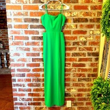 Green Formal with Side Cutouts