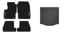 Frogum Fußmattensatz Autoteppich + Kofferraumwanne für Ford Focus III