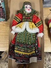 Handmade Porcelain Russian  Doll by Svetlana Voskresenskaya 24 inch