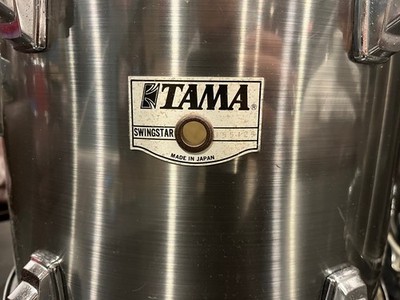 VINTAGE TAMA Swingstar 13 & 12 power toms 1980's - Misty Chrome | eBay