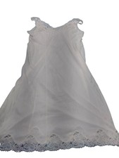 Vintage White Laced Full Slip