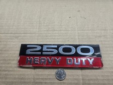 Dodge Oem 2007-2012 Ram 2500 Heavy Duty Door Emblem Badge Logo Nameplate Name