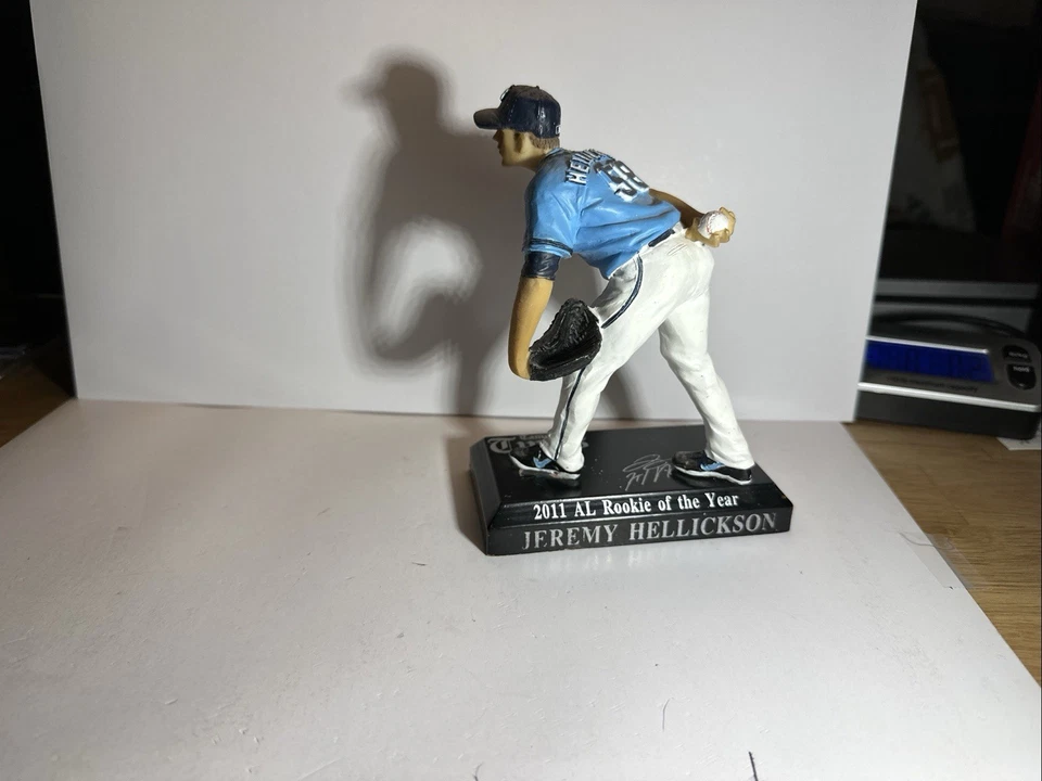 Sorteo del estadio de los Rays de Tampa Bay Jeremy Hellickson, novato del año 2011 de la Liga Americana Foto 3 de 4