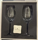 Swarovski Crystal Pair Wine Glasses