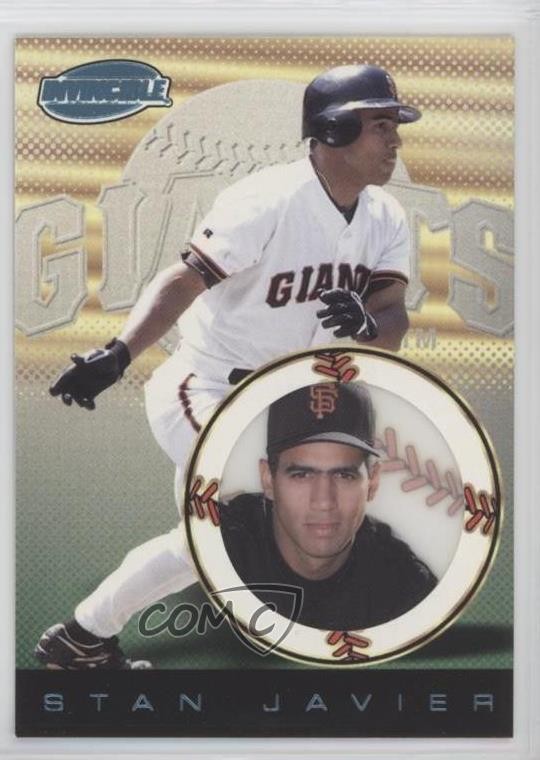 1999 Pacific Invincible Platinum Blue 62/67 Stan Javier #129 fm0