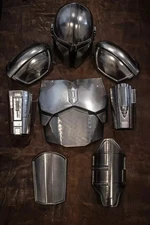 Mandalorian suit of armor cosplay full body armor set or Halloween