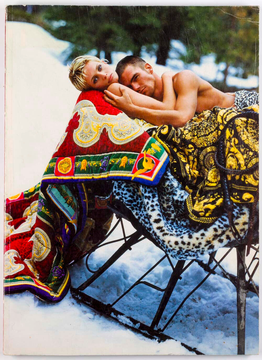 Designs ベルサーチ 1994年 写真集 Gianni Versace Claudia Schiffer AVEDON Bruce Weber ~ GIANNI VERSACE lookbook NO