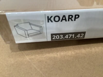 Ikea KOARP COVER SLIPCOVER FOR Armchair (Chair) GUNNARED MEDIUM GRAY NEW SEALED