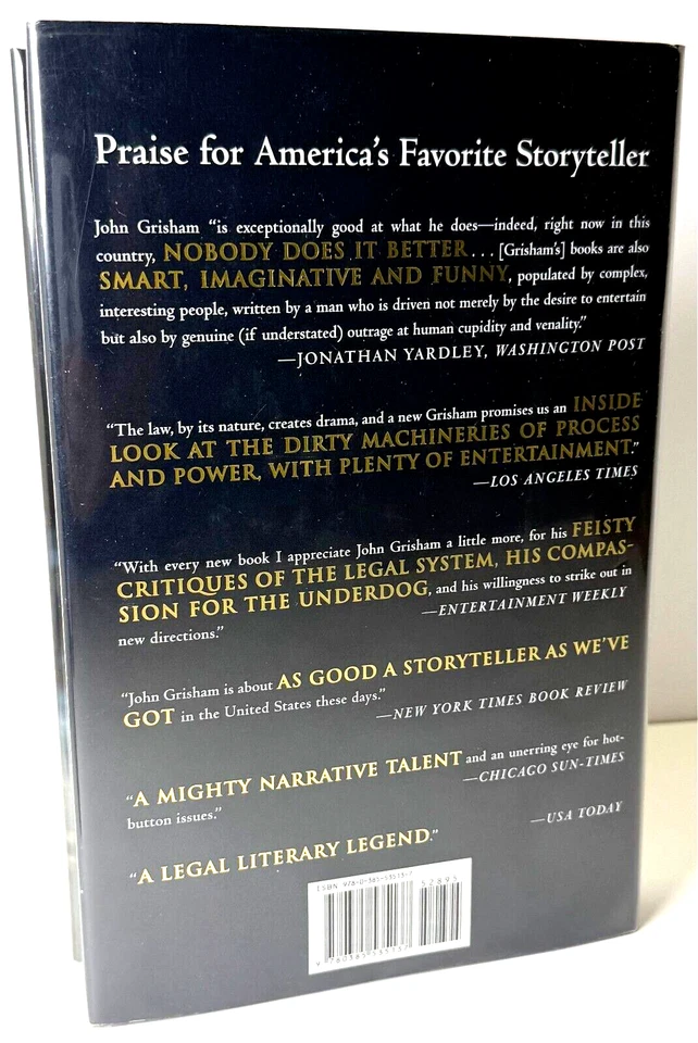 The Litigators SIGNED by John Grisham, 2011 HCDJ 1st ed 1st print Mylar, Fine - Image 3 of 4