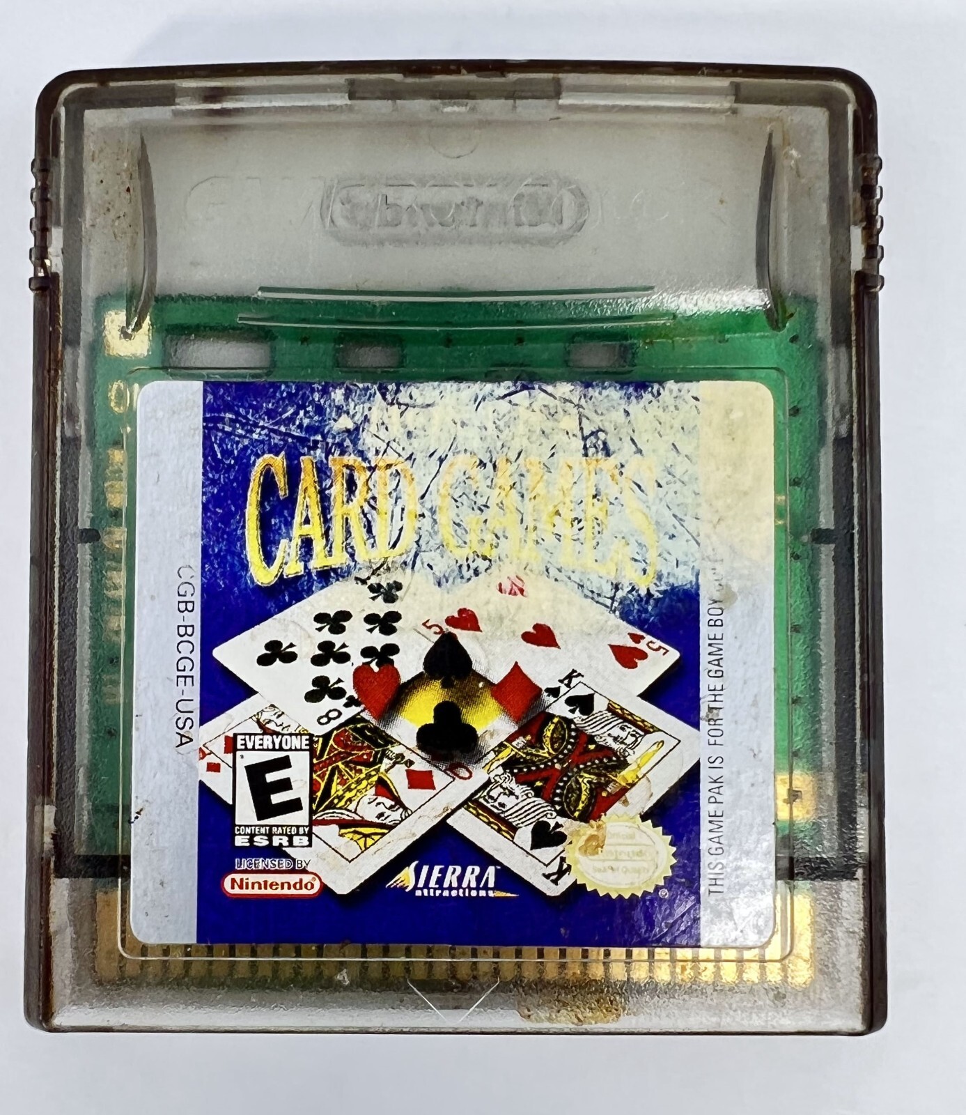 Hoyle Card Games Game Cartridge & Manual Included Nintendo Game Boy