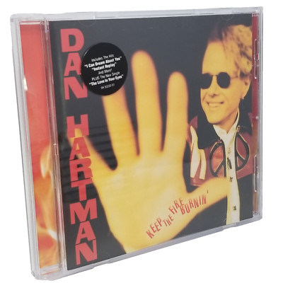 Dan Hartman Keep The Fire Burnin CD w/ Hype Sticker Case + Free Outer Sleeve