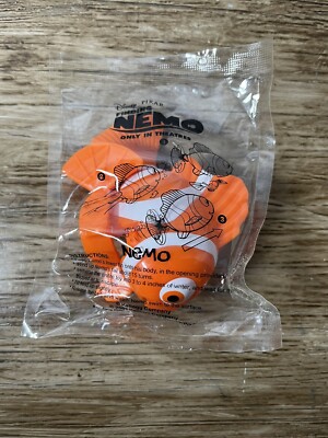Kellogg's Cereal Disney Pixar Finding Nemo Toy Moving Tail 2003 - New Sealed