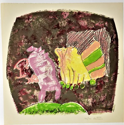 #ad JOHN ALTOON About Women 1966 GEMINI G.E.L. Ken Tyler LITHOGRAPH quot;76 100quot; $700.00