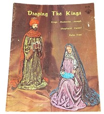 Draping the Kings How to Make Christmas Nativity Instructions Vintage Craft Book