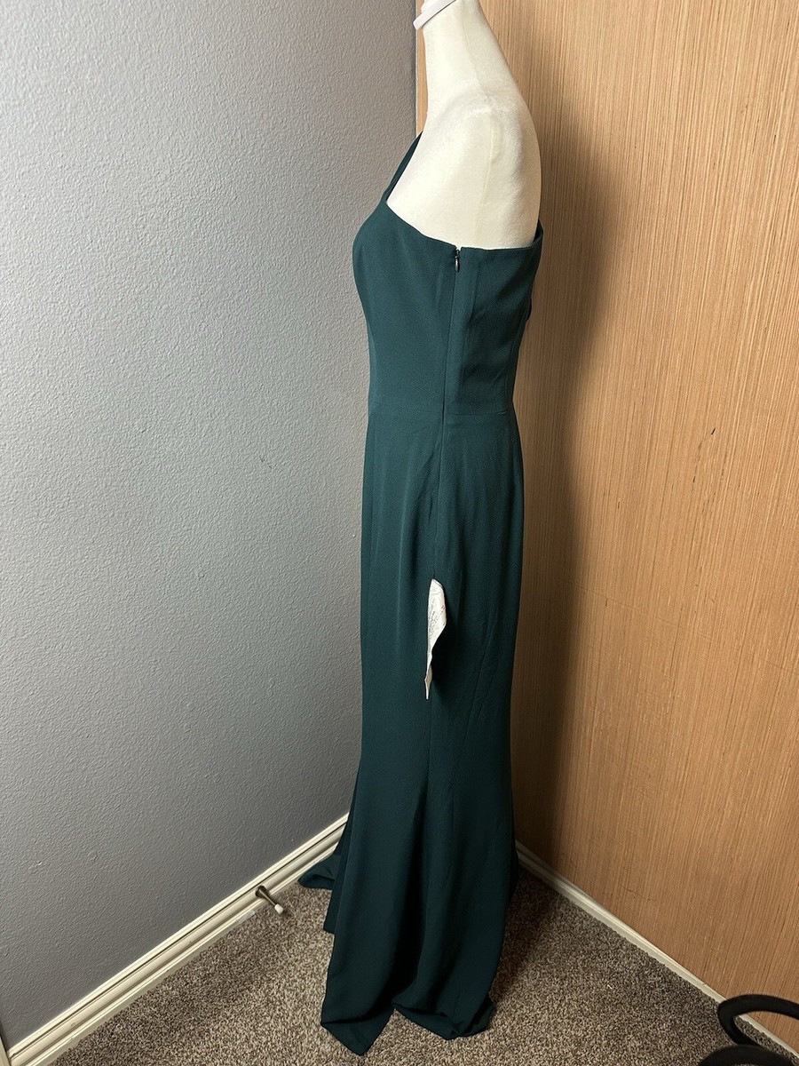 open lace back dress Amazon.com: Dress the Population Women's Amy Asymmetrical Crepe Maxi Dress,  Black, XX-Small : Clothing, Shoes & Jewelry main image 1
