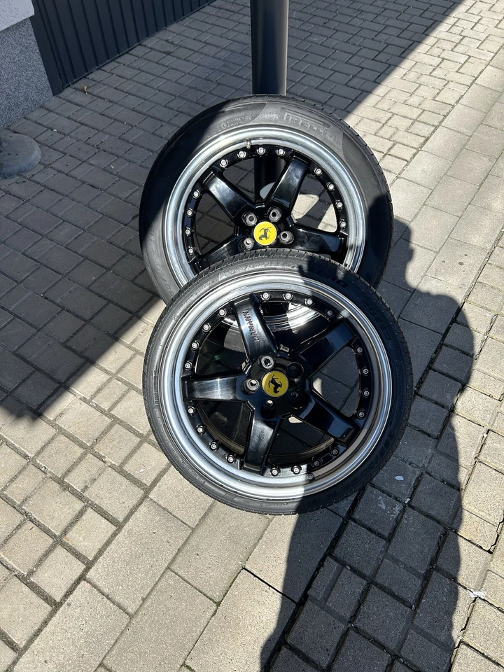 OZ Hamann 19 Zoll 3-teilig Ferrari Felgen + Pirelli 255/30 + 355/30 – TopZustand - Bild 4 von 4