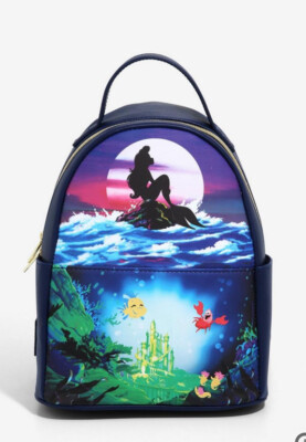 Loungefly Disney The Little Mermaid Silhouette Mini Backpack  display picture 1