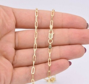 2.5mm Paperclip Link Chain Necklace 14K Yellow Gold Plated Silver 925 Italy - Click1Get2 Hot Best Offers&secure=symbol0&set=par&sale=mega Discount&set=par1&price_min=200&sale=mega Discount