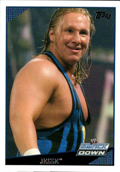 2009 Topps WWE Wrestling Card #72 Jesse