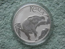2022 AUSTRALIAN SILVER KOALA 1 OZ BU