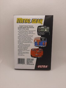 NES - Metal Gear - Box Cover ONLY