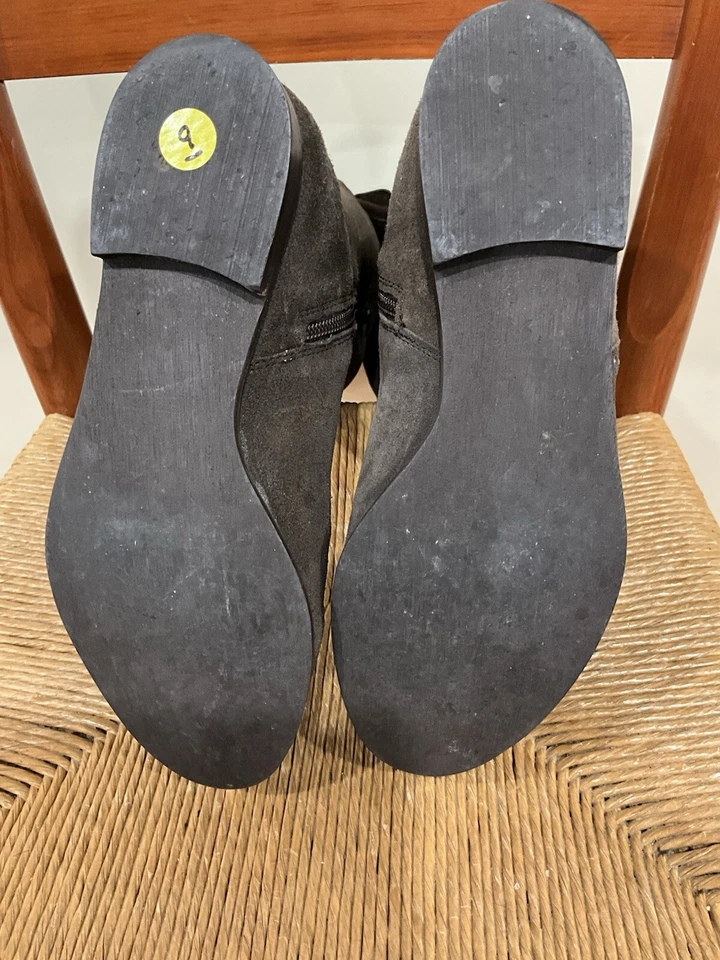 Botas de gamuza marrón por encima de la rodilla Anthropology Lien Do talla US 9 Foto 4 de 4