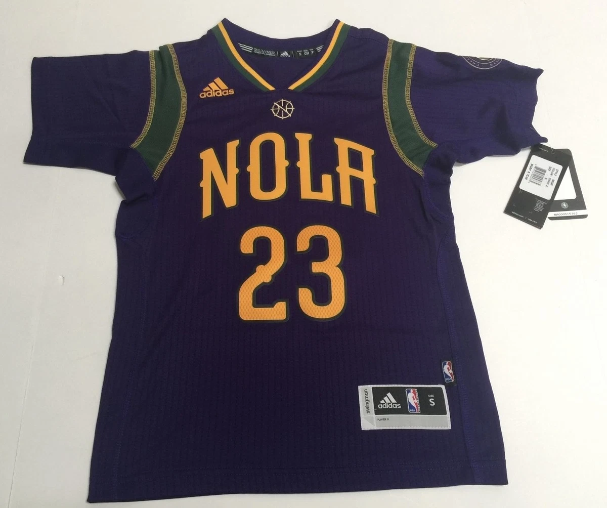 Adidas Swingman Anthony Davis Pelicans official NBA Youth Replica Pride Jersey