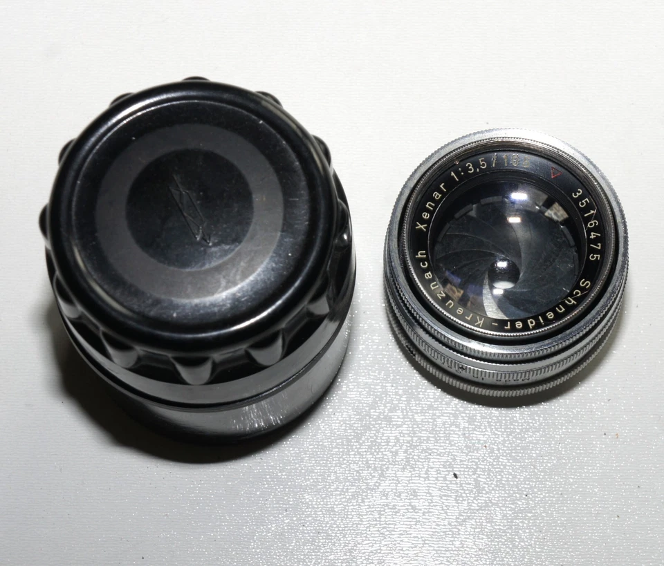 Lente SCHNEIDER XENAR 3.5/105mm montura Exakta PARA USAR CON FUELLE Foto 2 de 4