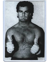 BRIAN ADIAS  signed 4X6 wrestling photo w/COA ***BONUS*** PLEASE READ
