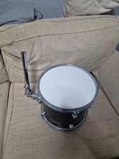 Active 12" Black Tom Drum With Fixings
