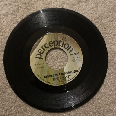 King Harvest Dancing in the Moonlight/Marty and the Captain 45 RPM Record