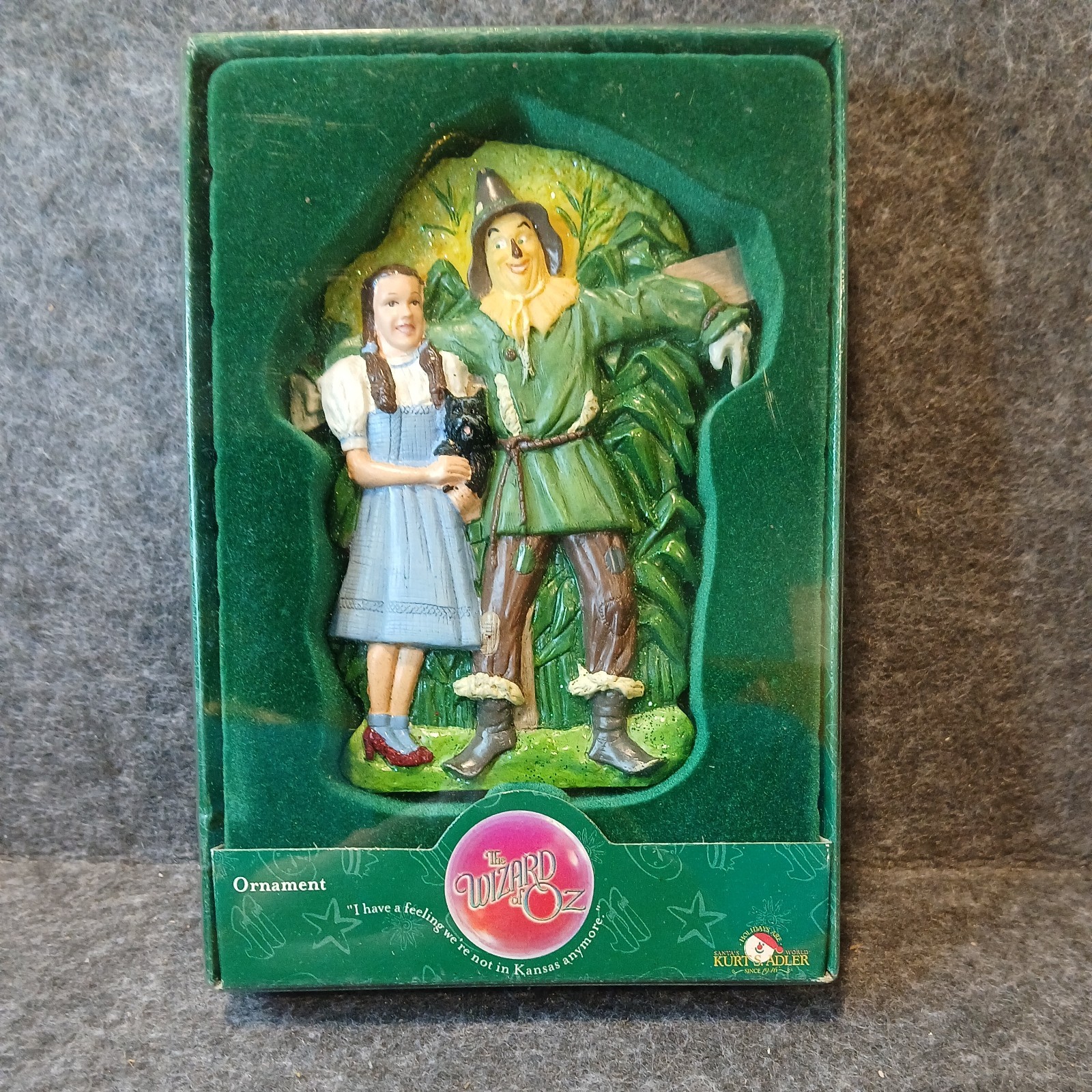 Kurt Adler Ornament: Wizard of Oz, Dorothy & the Tinman - A