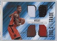 2015-16 Absolute Tools of the Trade Rookie Materials Quad 33/75 Delon Wright 6x8