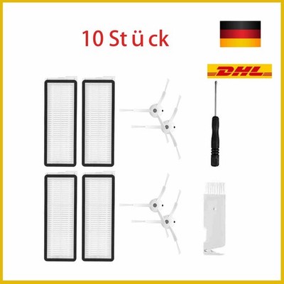 Für Roborock Q Revo Pro/Qrevo Plus/Q Revo S/P10 Pro Bürsten Filter Zubehör Set