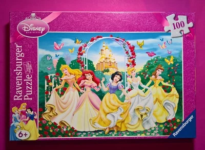 Ravensburger Disney Puzzle Funkelnde Prinzessinnen [ 100 Teile] ( Vollständig ) - Bild 1 von 4