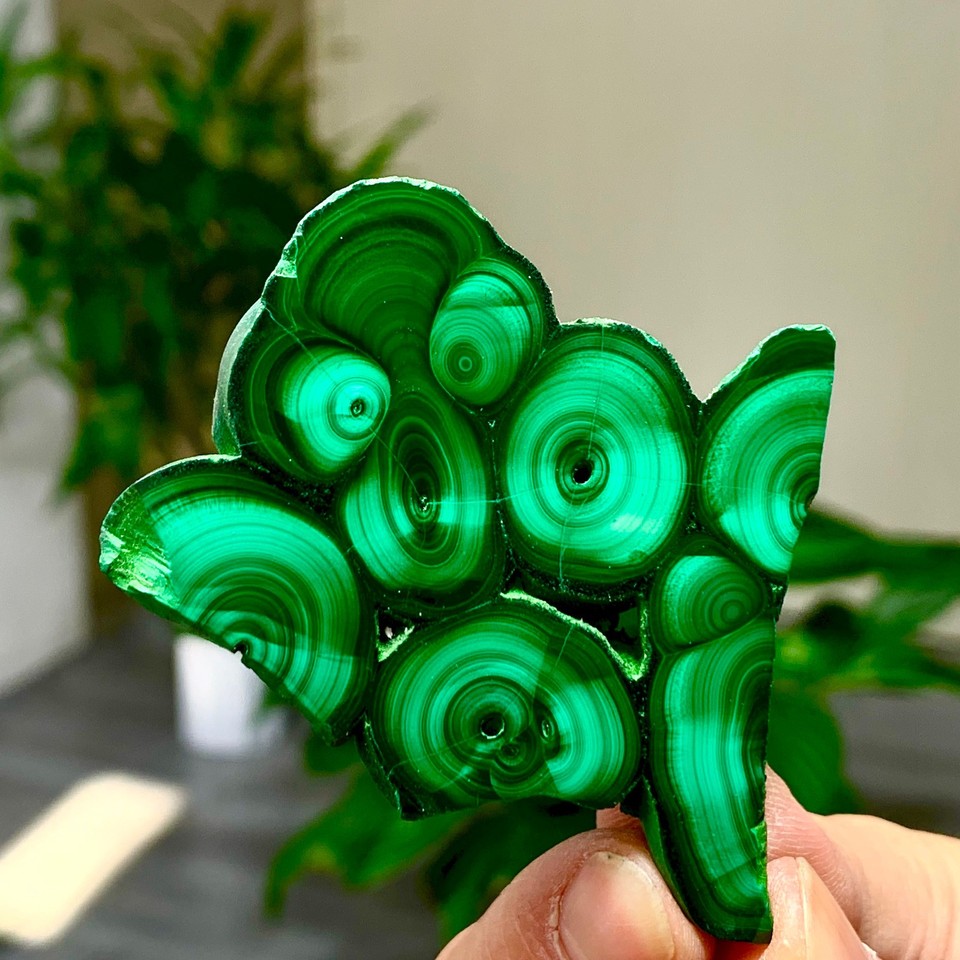 70G Natural Malachite transparent cluster coarse mineral sample | eBay