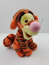 The Disney Store Winnie the Pooh Tigger 10" Sitting Coiled Tail Plush