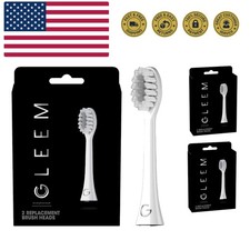 Toothbrush Replacement Brush Heads Refill, White, 2 count