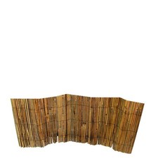 MGP Garden Fence 36" Bamboo Natural Slat Rolled Flexible Screen Rustic 3ftx14ft