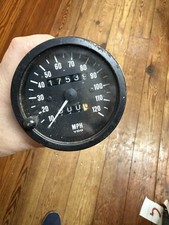 Vintage Vdo Speedometer 120 Mph Classic Car Vw Porsche Bmw Vintage Vdo Speedometer 120 Mph Classic Car Vw Porsche Bmw