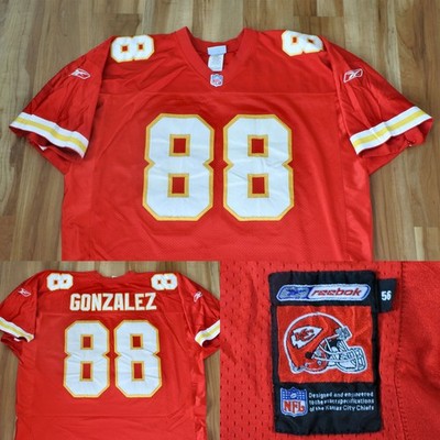 Tony Gonzalez Kansas City Chiefs Reebok Helmet Tag Jersey Authentic Men 56 3XL