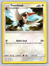 Trumbeak 107/149 Sole e Luna Pokemon TCG Incolore Fase 1 Bugle Beak Card