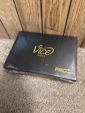 Vice Pro Plus Gold Golf Balls 1 Dozen (12 Balls) Limited Edition - NEW Sealed!