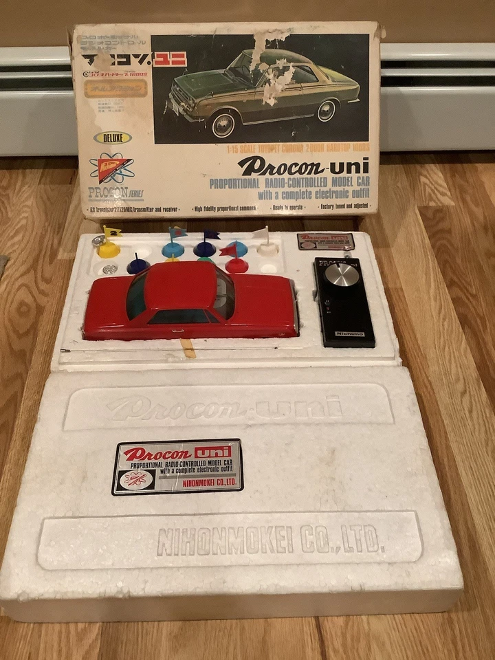 Vintage Nichimo 1/15 Scale Toyopet Corona 2 Door Hardtop 1600s Rc Car - Image 2 of 4