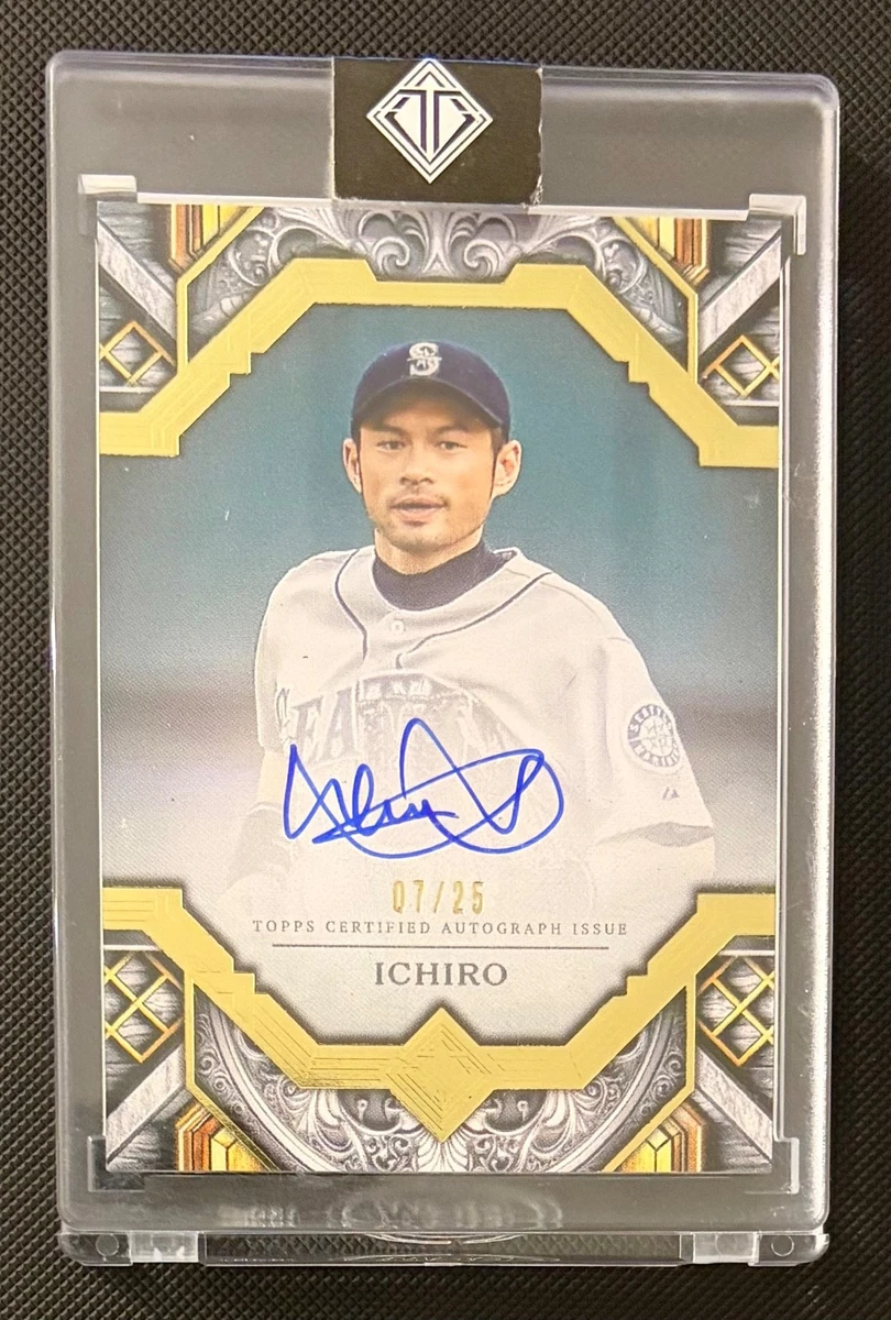 2003 /199 イチロー サインカード ICHIRO SUZUKI AUTO 25+ Ichiro Suzuki Serial Numbered Baseball Sports Trading Card